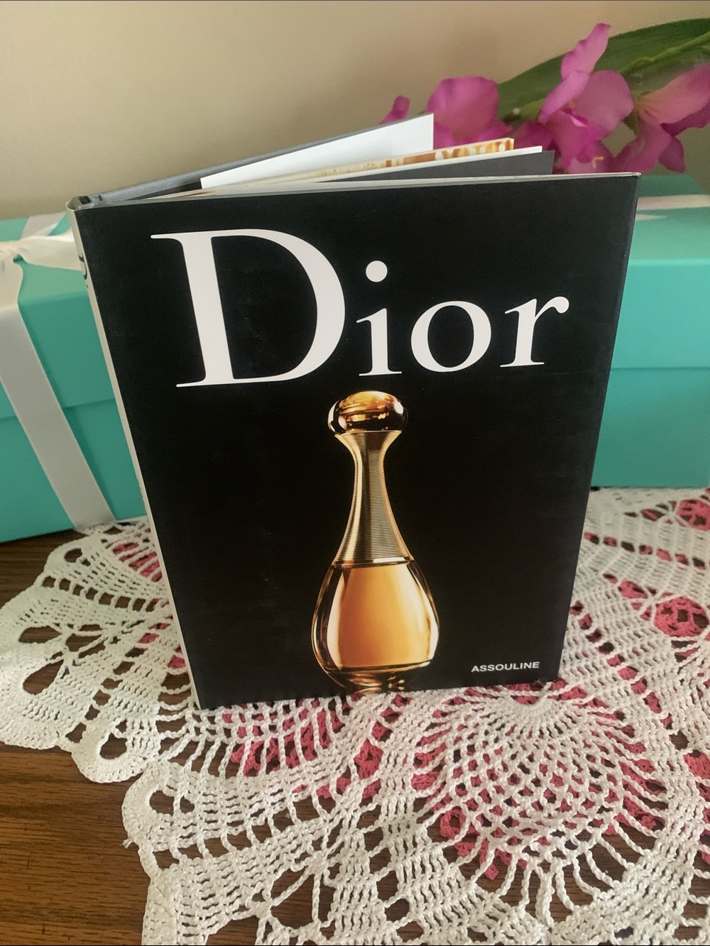 Assouline Dior (perfume) hardcover coffee table book rare